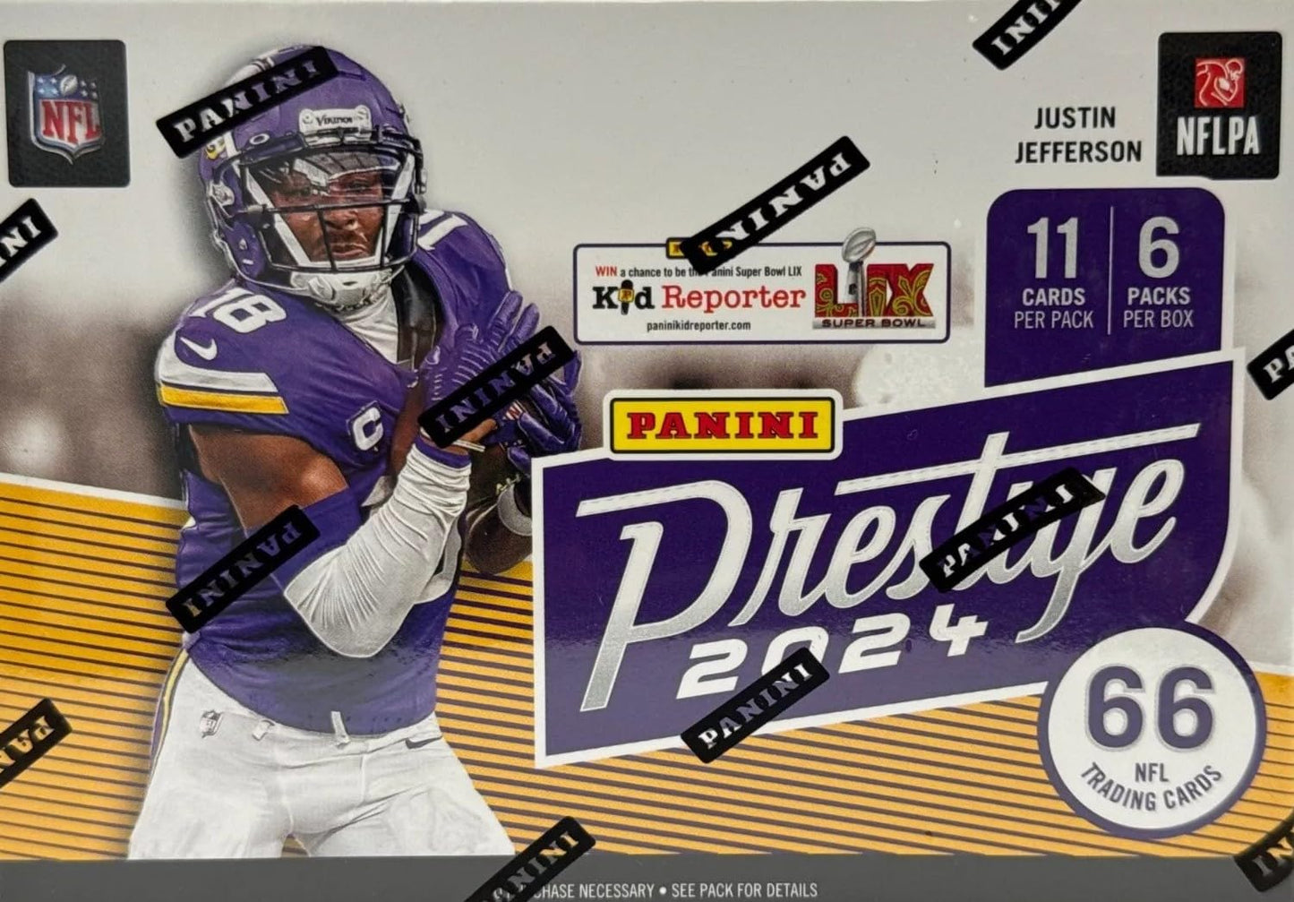 2024 Panini Prestige Football Trading Cards Blaster Box