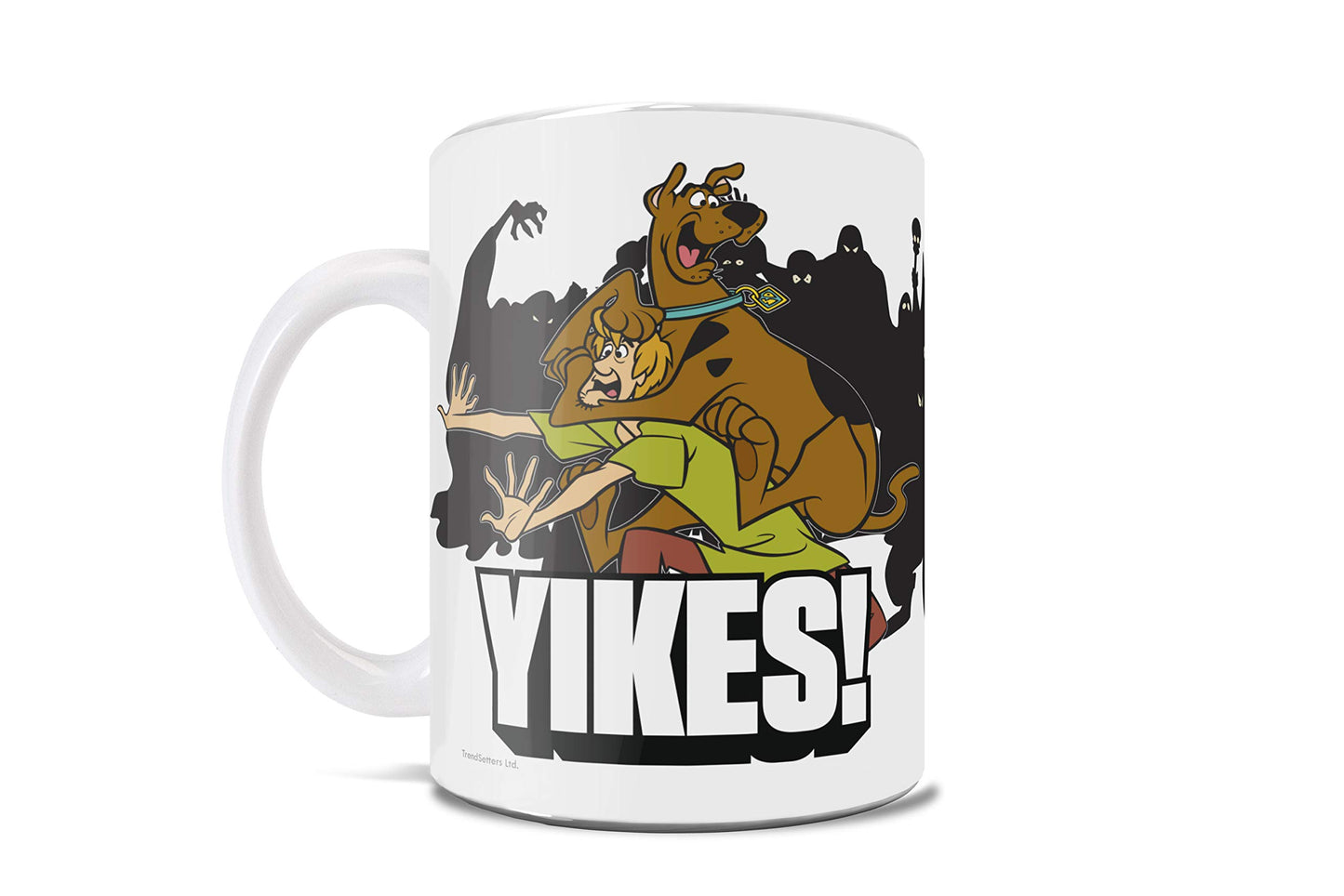 Trend Setters Wmug1075 Scooby Doo Yikes Ceramic Mug White