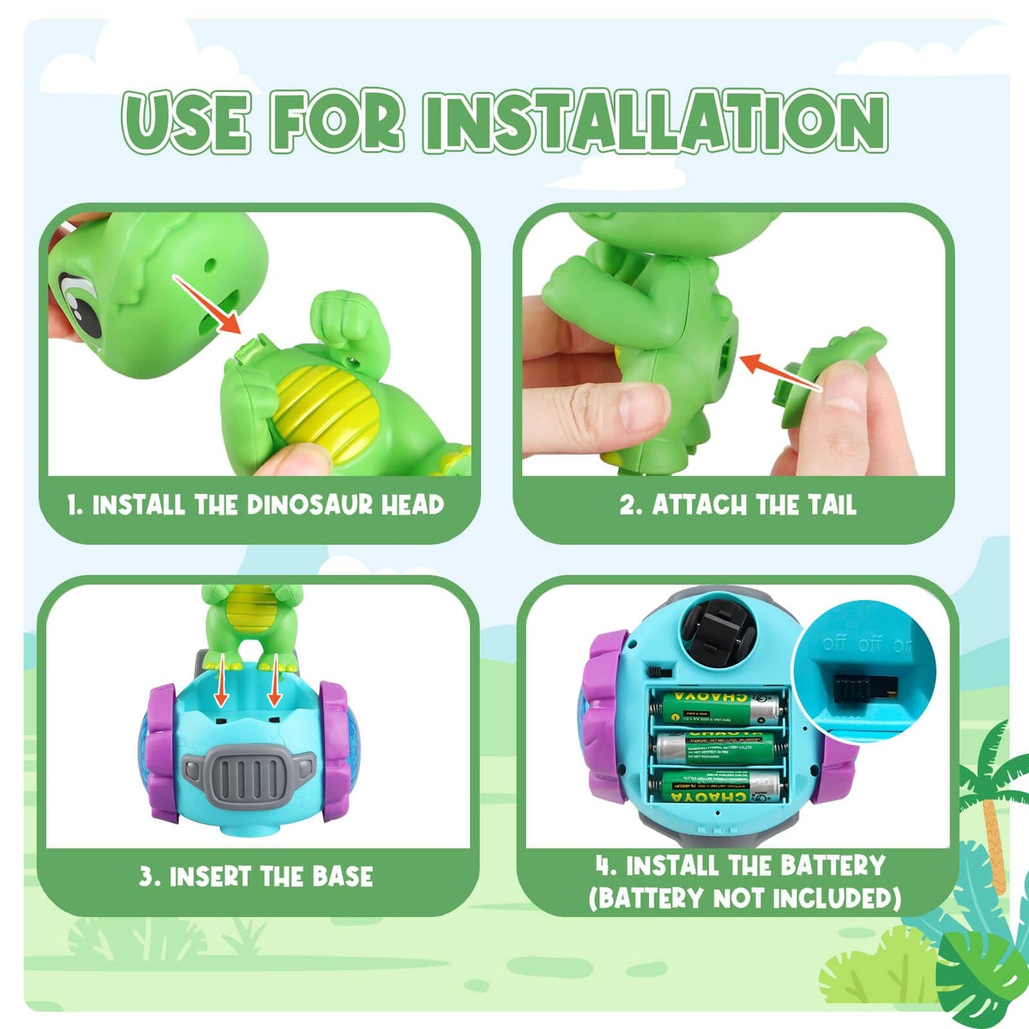 Britik Dinosaur Robot Toys For Boy 4-6 Years Old: Dinosaur Toys For Kids 3-5 Kids Toys Car Interactive Robot Toys For Kids 3-5 D
