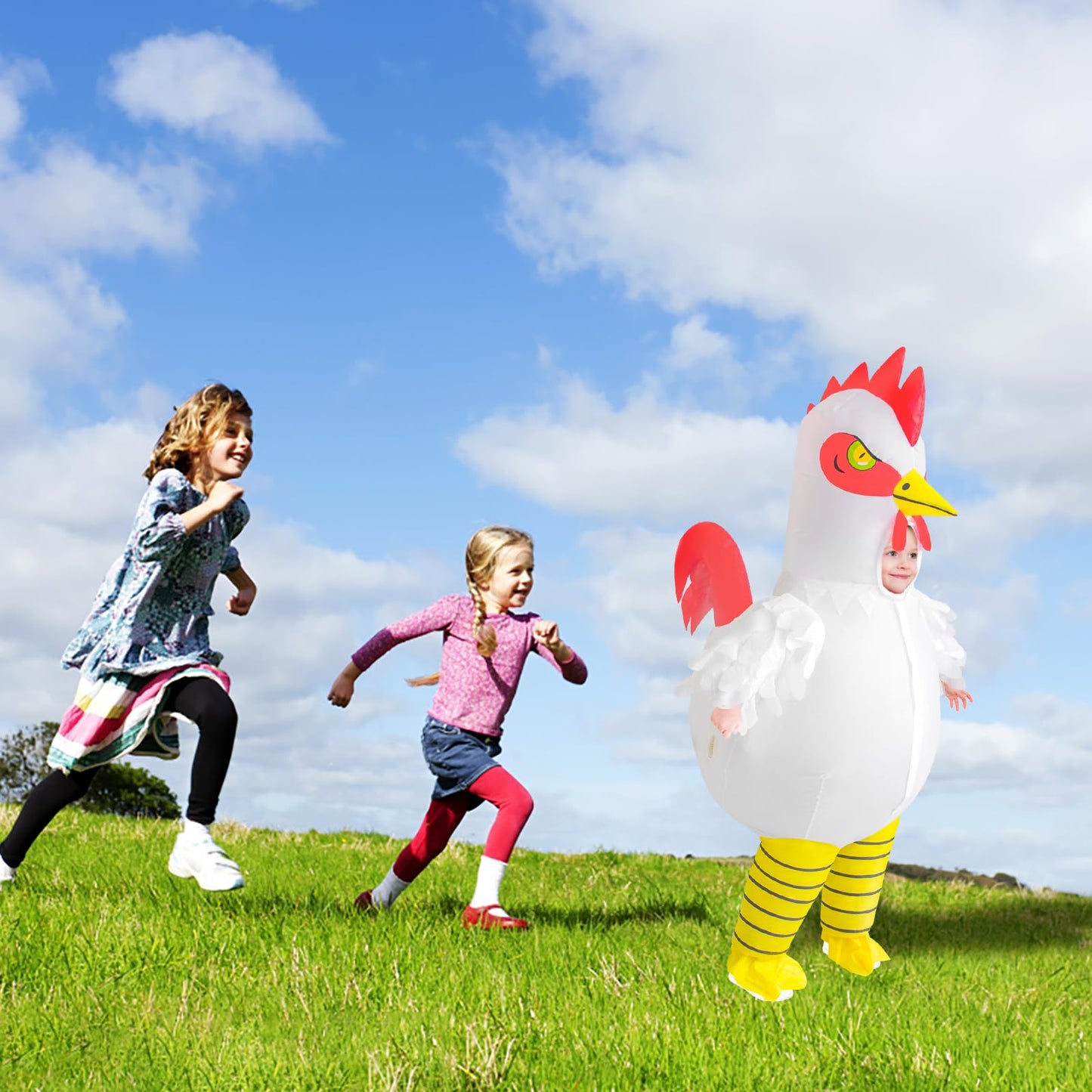 Stegosaurus Inflatable Chicken Costume For Kids Halloween Costume For Kid Boys Girls Funny Blow Up Costumes For Cosplay Party