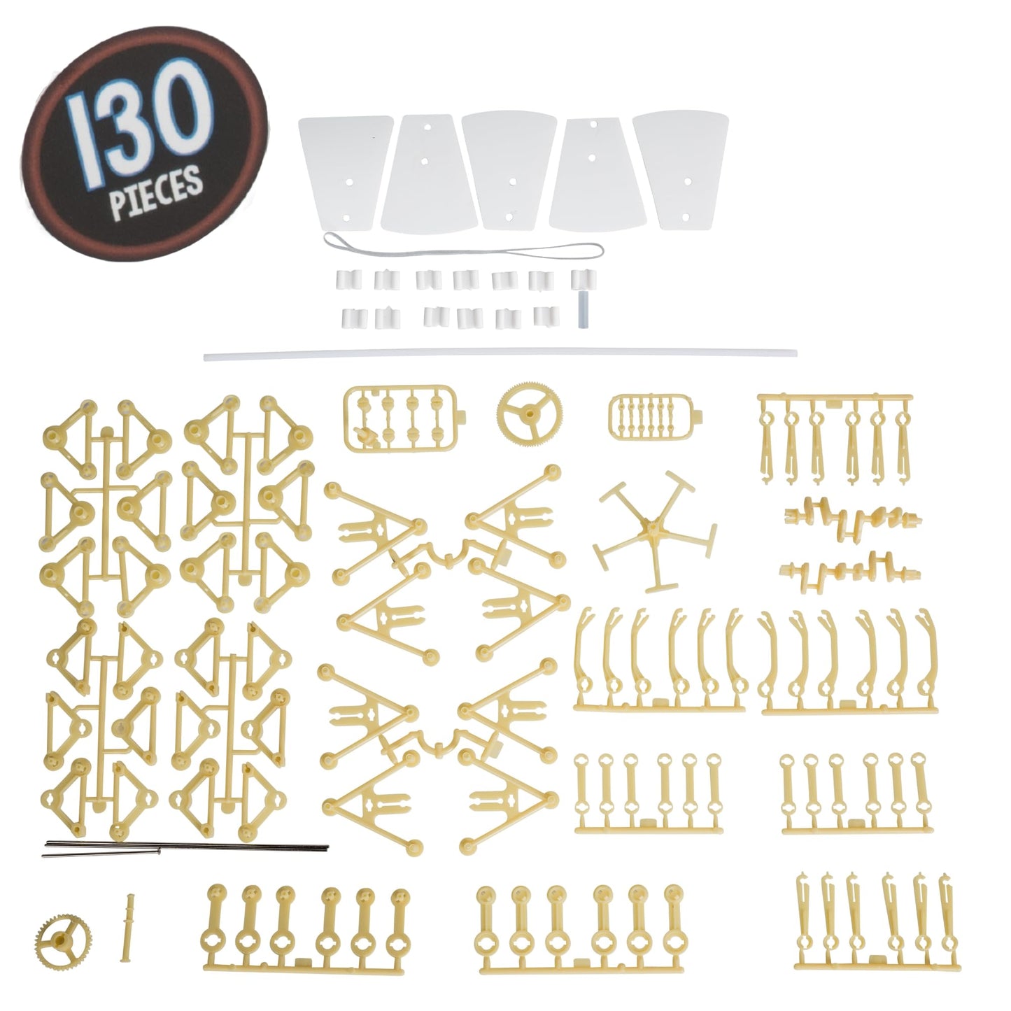 Heebie Jeebies Wind Walker Stem Activity- Mini Jansen Strandbeest Diy Model Kit Sculpture- Develop Problem-Solving, Creative Thi