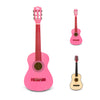 CB SKY 30" Pink Wooden Classical Guitar for Kids & Beginners, Ideal for Ages 3-9