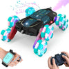 SAUFTTI 8WD Gesture Sensing Stunt Rc Cars Toys for Boys Age 6-13, Hand Remote Control Climbing Car, Toy for Kids 6 7 8 9 10 11 1