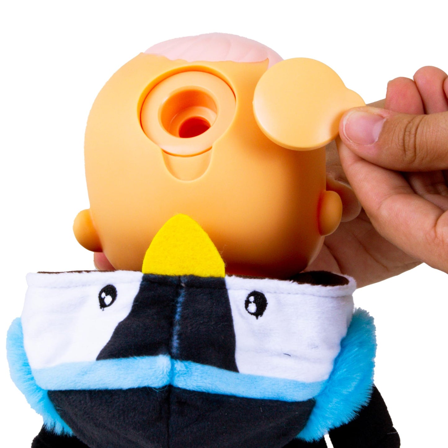 Cry Babies Tiny Cuddles Christmas Izzy - 9' Baby Dolls, Cries Real Tears, Blue Penguin Themed Pajamas