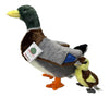 Adore Plush Company 13 Mallard Duck with Duckling Plush Stuffed Animal Toy - Multicolor Soft Toy for Kids
