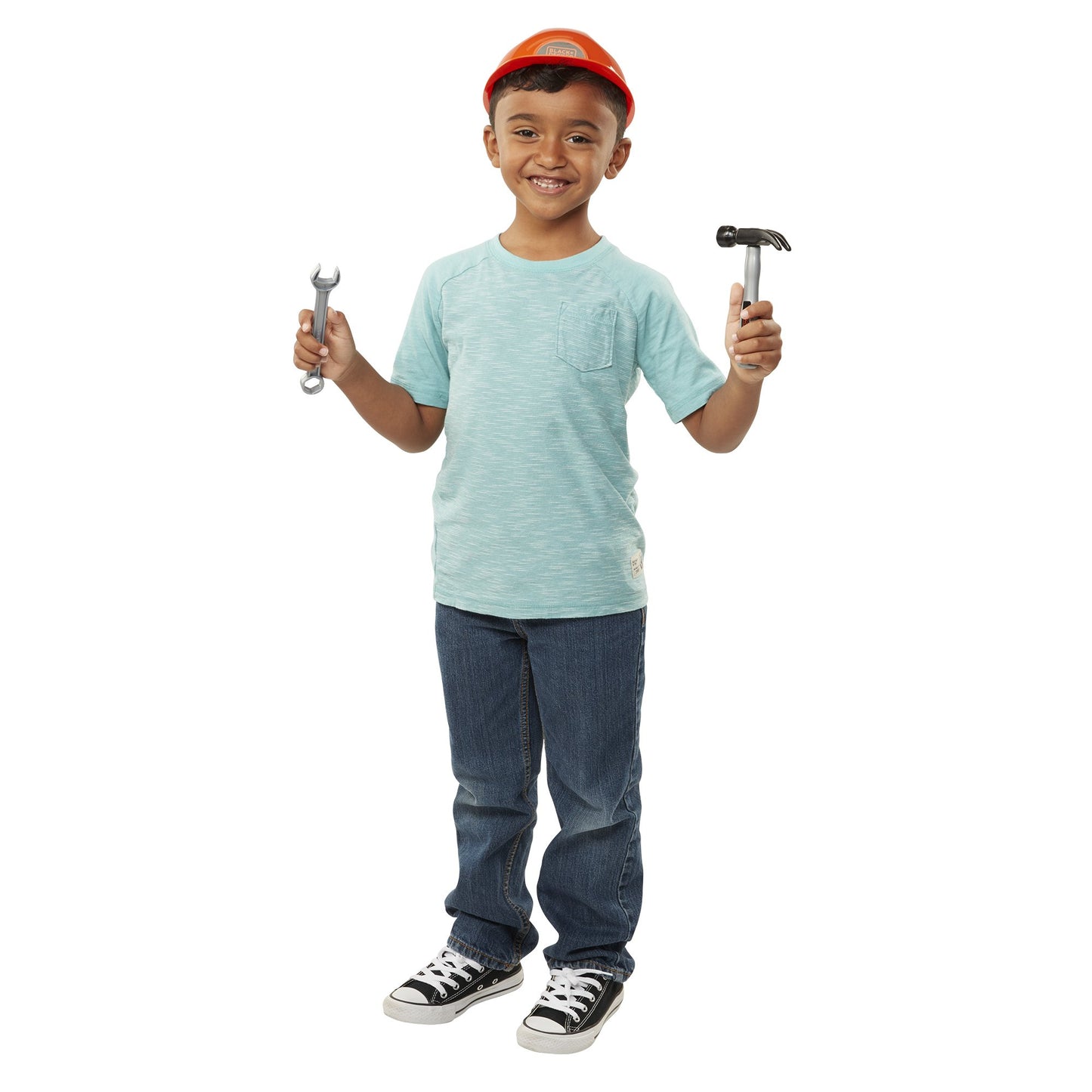 Black+Decker Junior Kids Tool Set - Mega Tool Set with 42Piece Tools & Accessories! Role Play Tools for Toddlers Boys & Girls Ag