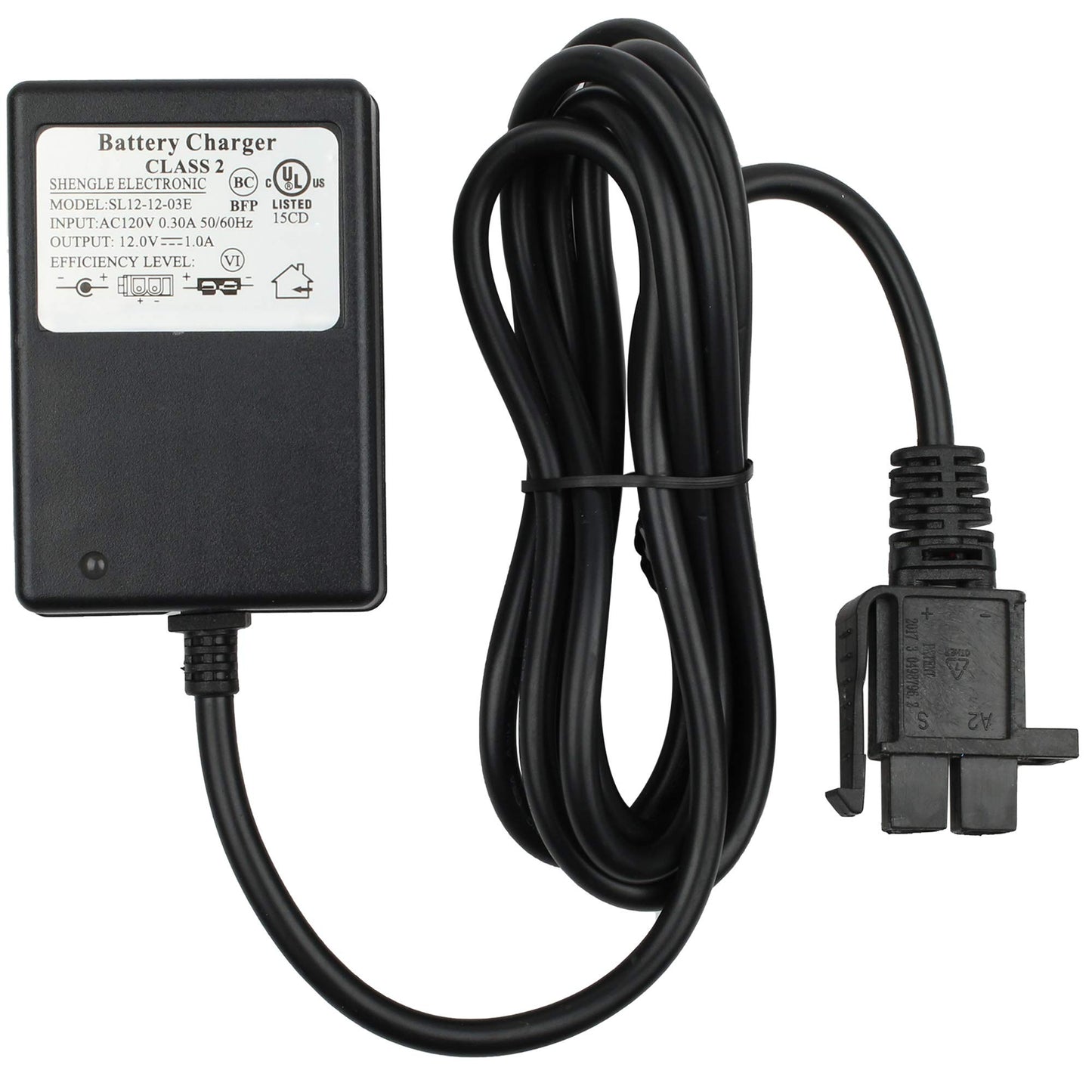 Lotfancy 12V Battery Charger For Kids Ride On Toys, Power Supply Adapter For Yamaha Raptor 700R, Toyota Fj Cruiser, Megatredz, M