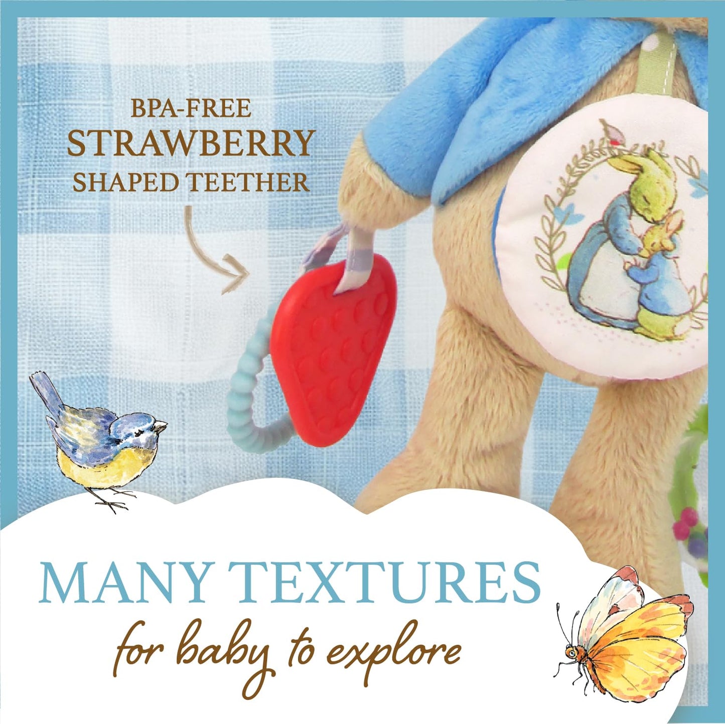 Kids Preferred Beatrix Potter Peter Rabbit Activity Toy