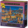 Dowdle Folk Art Jigsaw Puzzle - Paris City of Lights, 1000 Pieces, Cardboard, Gray/White, Model 10273