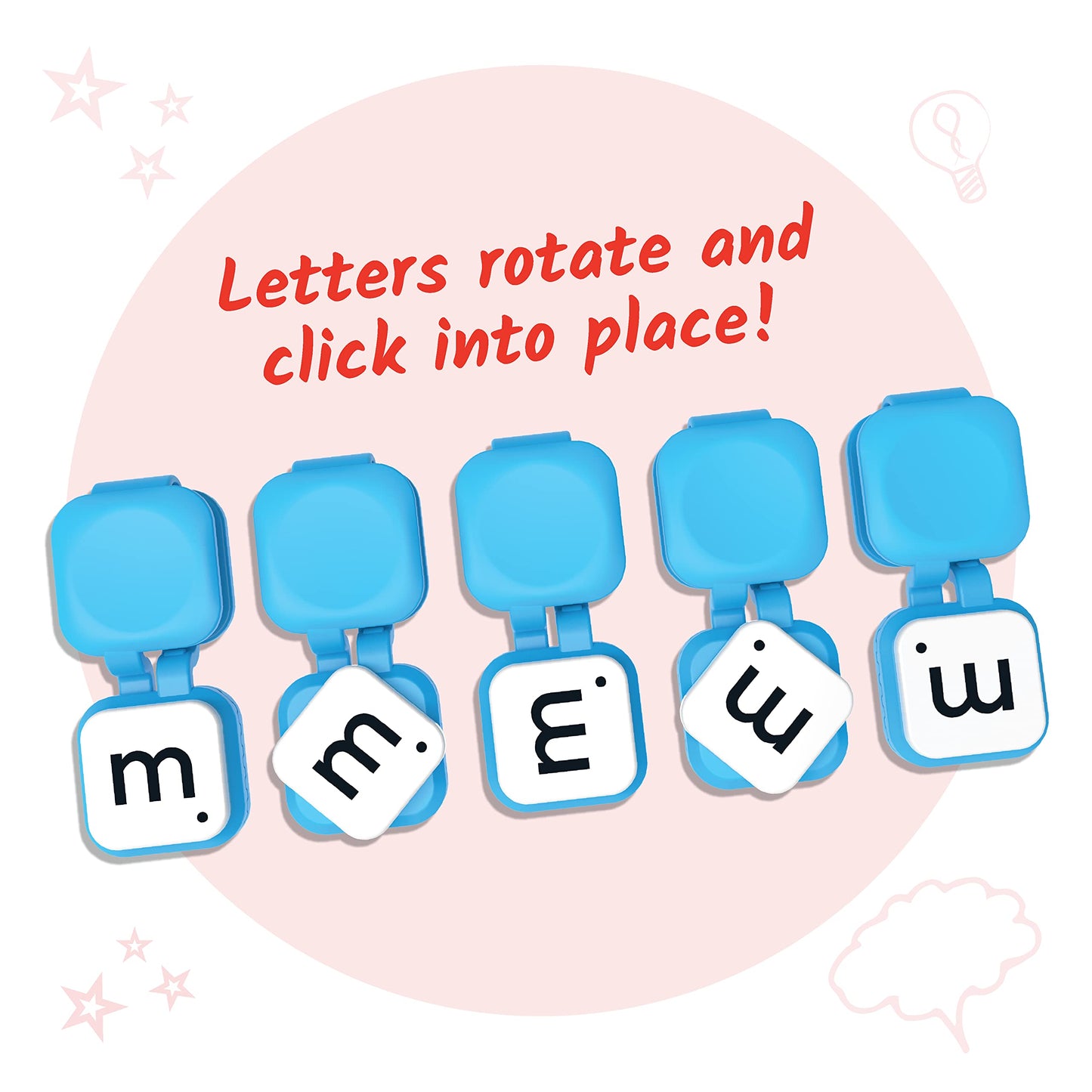 Hand2Mind Learn My Letters Fine Motor Clips, Kids Clothespin Activities, Letter Practice For Preschoolers, Toddler Alphabet Lear