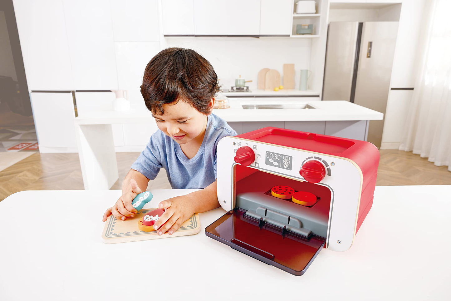 Hape My Baking Oven with Magic Cookies | Toy Oven with Tray and Cookies, for Children Ages 3+ Years