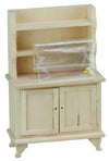 Classics By Handley Dollhouse Hutch, Unfinished