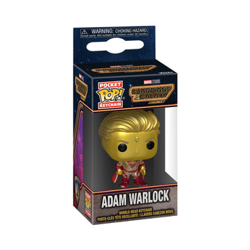 Funko Pop! Keychain: Marvel - Guardians Of The Galaxy 3 - Adam Warlock Novelty Keyring - Collectable Mini Figure - Stocking Fill