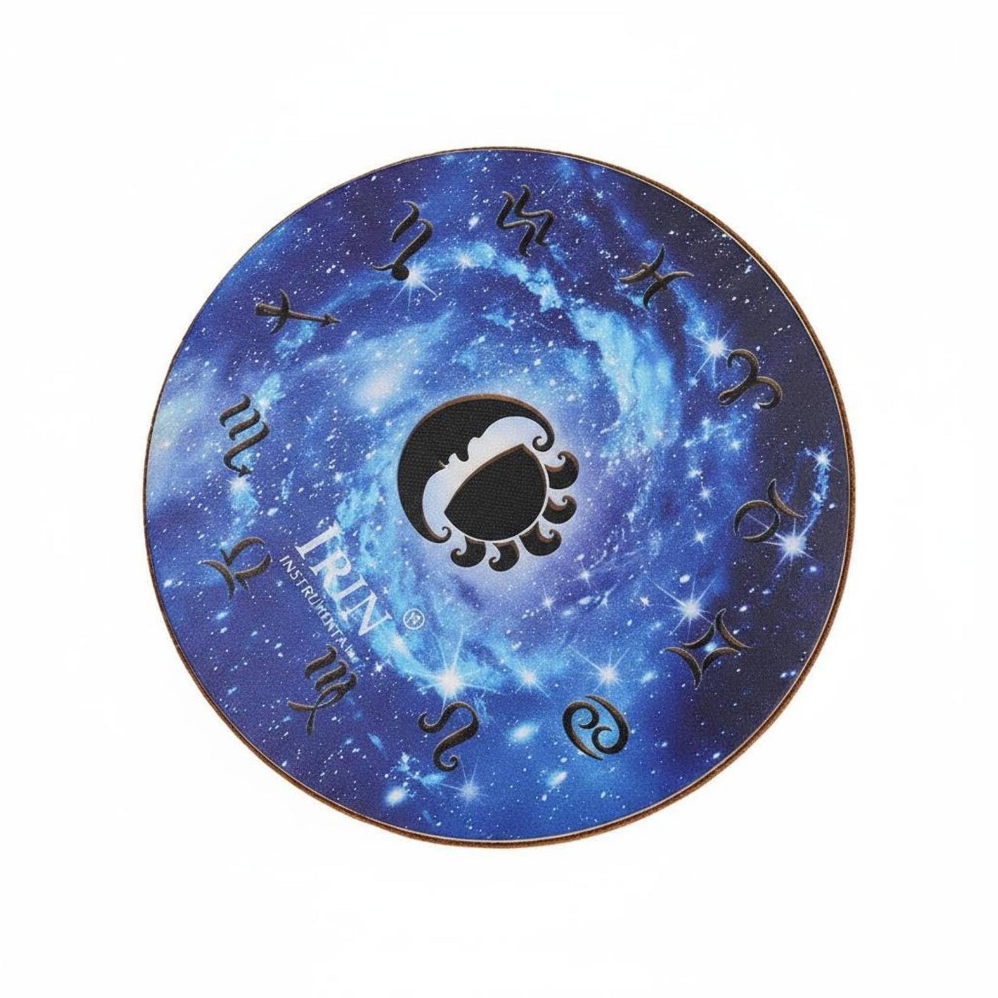 Zoomella Stream Drum Portable Water Drum Easy To Play Percussion Instrument For Music Class, 204Mm