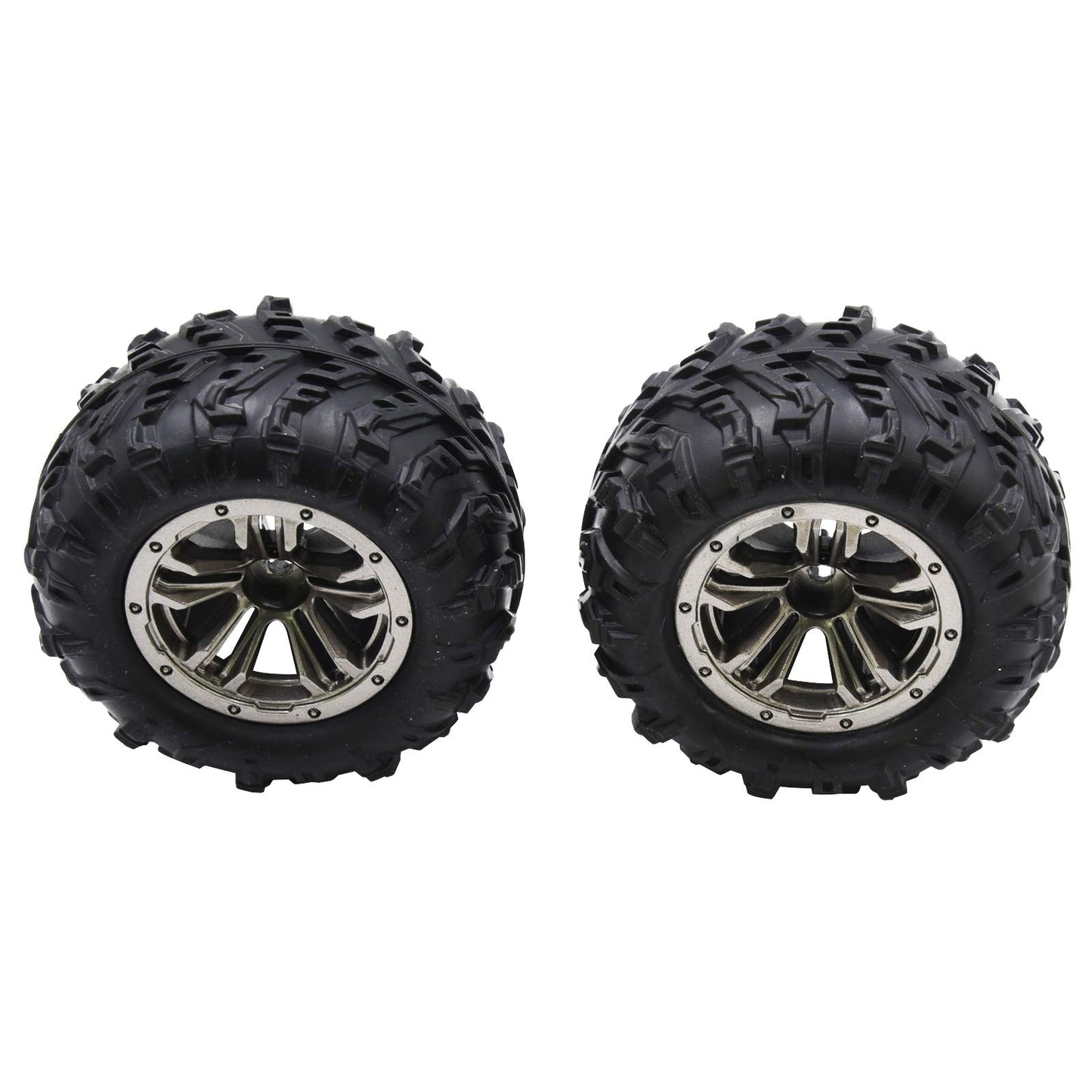 Blomiky 35-ZJ02 2 Pack Wheel Tire for Blomiky Q903 Q902 Q901 9130 9135 9136 9137 RC Truck Q903 Tire