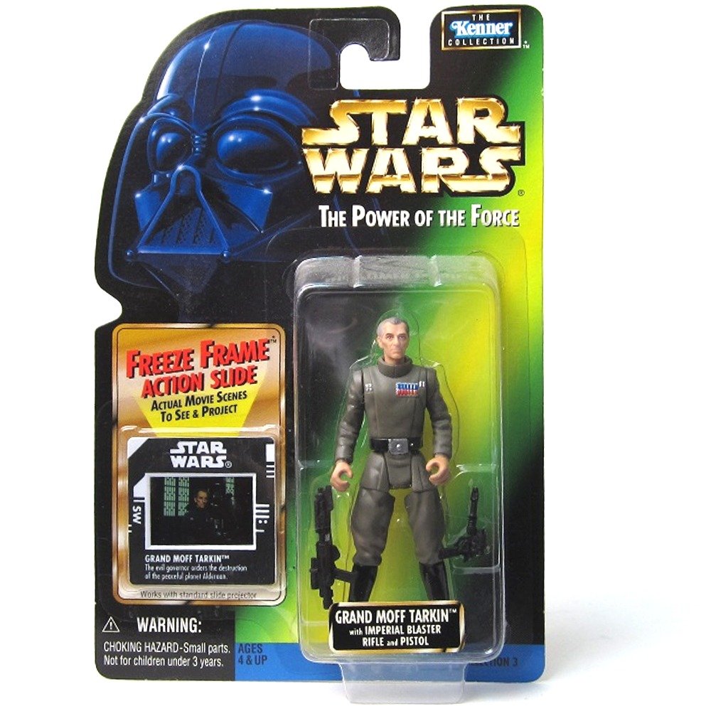 Star Wars Power Of The Force Freeze Frame Grand Moff Tarkin Action Figure 3.75 Inches