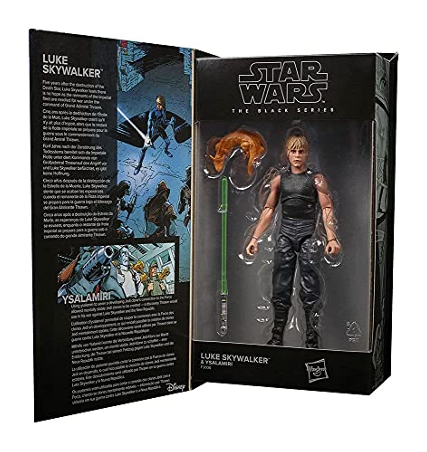 Star Wars The Black Series Luke Skywalker & Ysalamiri 6-Inch-Scale Lucasfilm 50Th Anniversary Heir To The Empire Action Figure