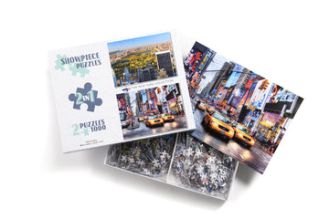 Showpiece Puzzles 2 X 1000 Piece Collection (New York)