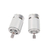 2 Pcs 550 40000Rpm 12 Volt Electric Motor, High Speed Rs550 12V Motor Gearbox Accessories For Power Wheels Children Ride On Car Parts