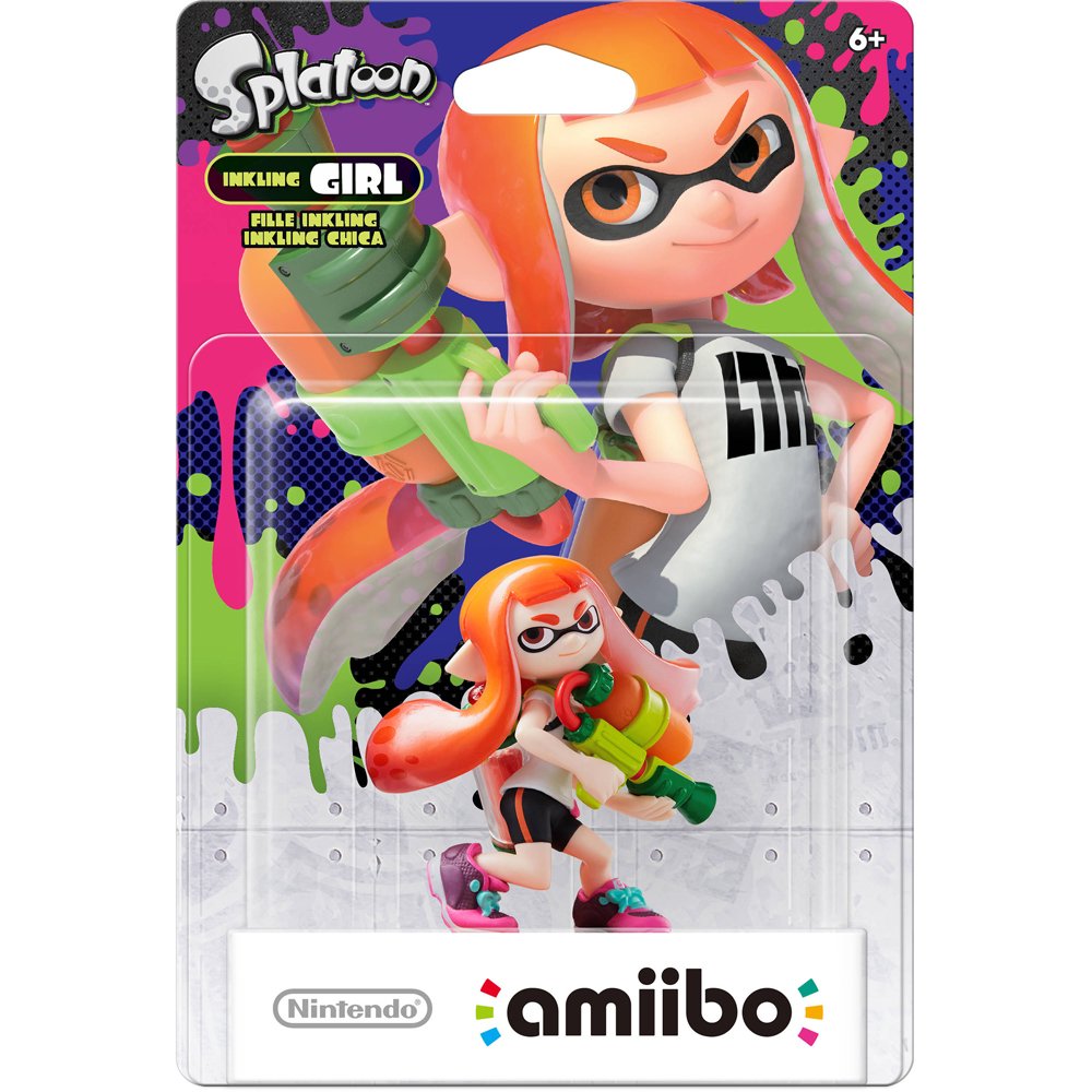 Nintendo Inkling Girl Amiibo