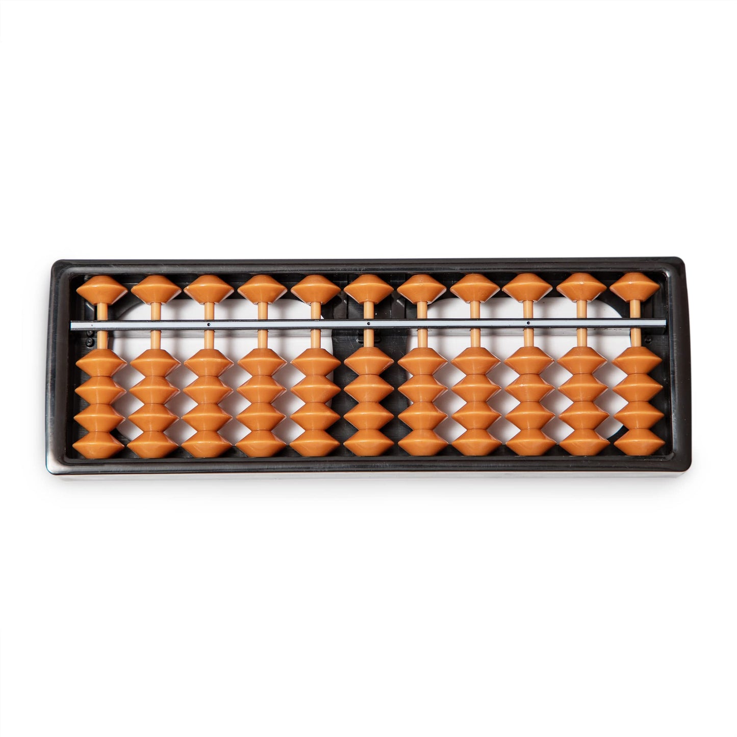 Digital Standard Abacus-17.8 Cm-Professional 11-Column Soroban Calculator (Functional And Educational Tool)