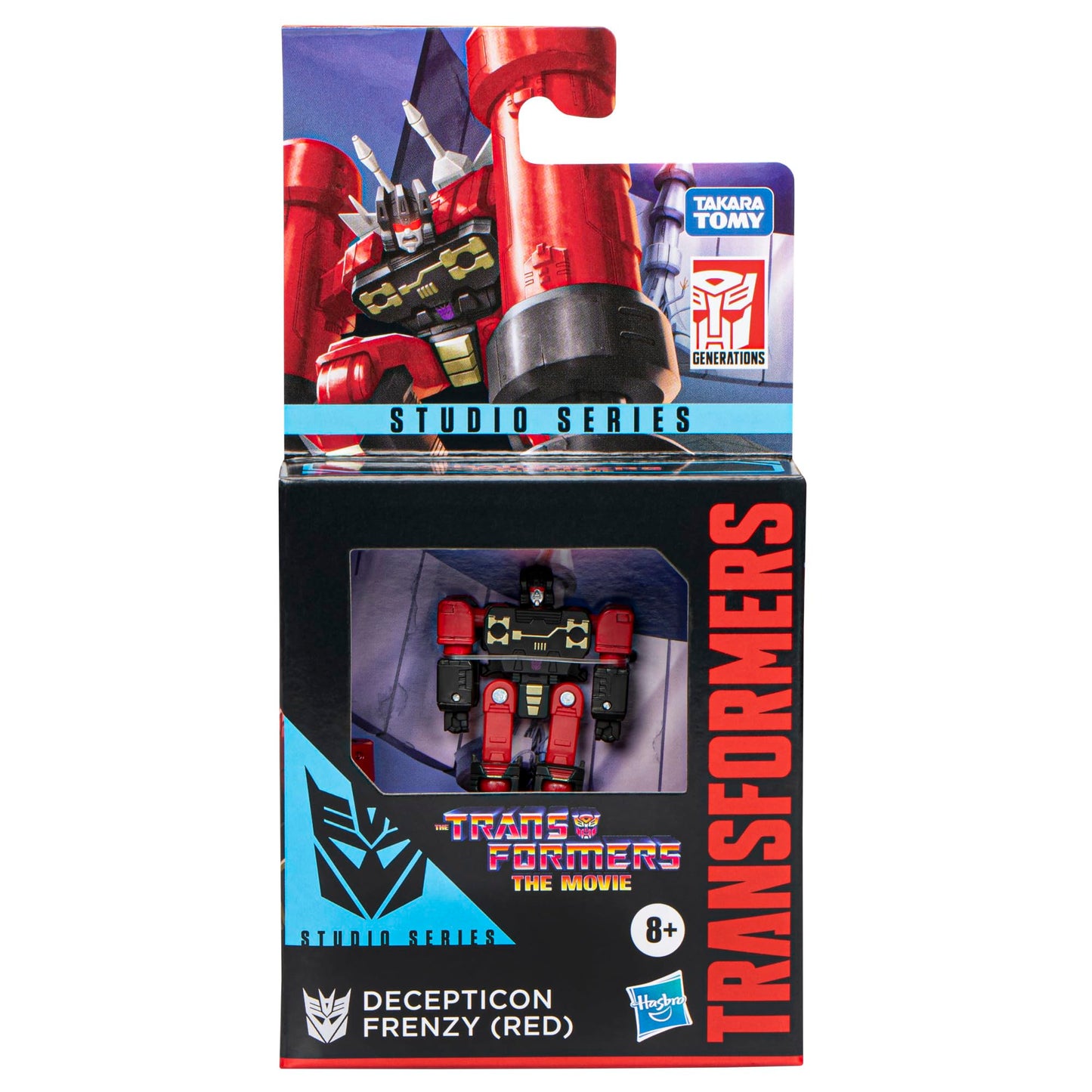 Transformers Toys Studio Series The The Movie Decepticon Frenzy (Red) Toy, 3.5-Inch, Action Figures For Boys And Girls Ages 8 And Up