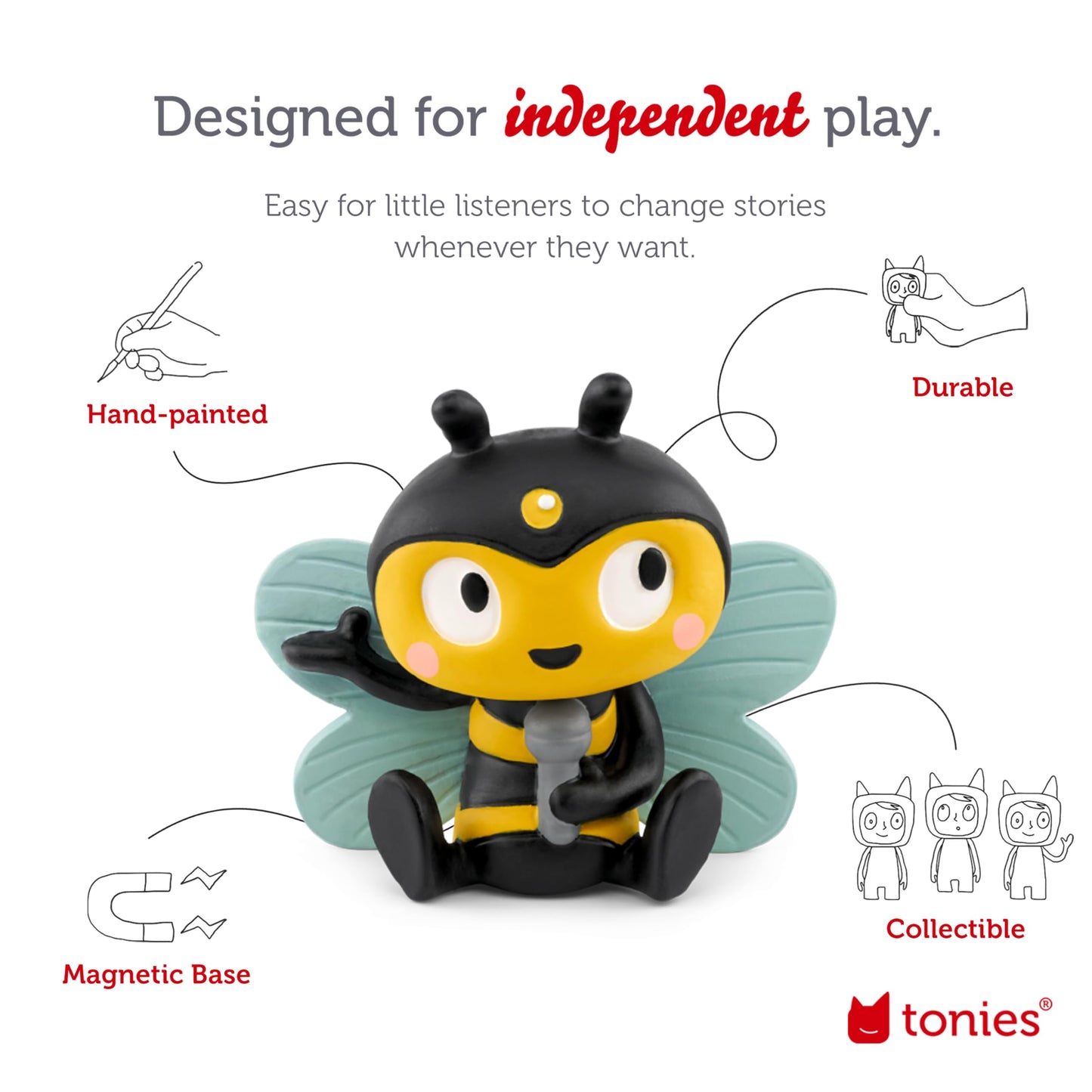 Tonies Favorite Children'S Songs: Bugs! Audio Toy Figurine