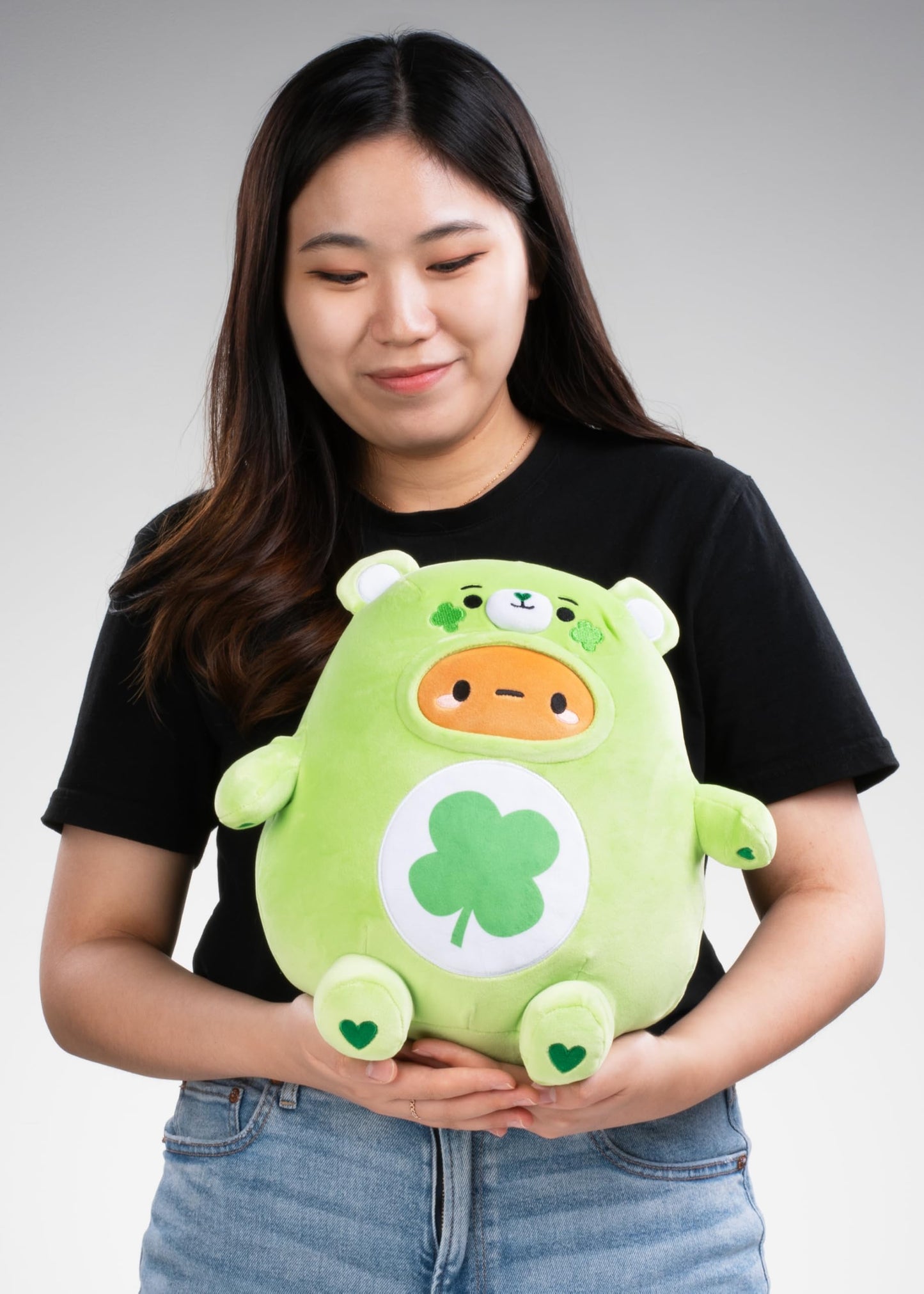 Smoko Care Bears X Tayto Potato Mochi Plush (Good Luck Bear)
