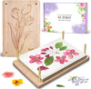 Suziko Large Flower Press Kit For Adults& Kids 10.8'' X 6.9'' Flower &Plant Preservation Kit Arts And Crafts For Adults Leaf Pre