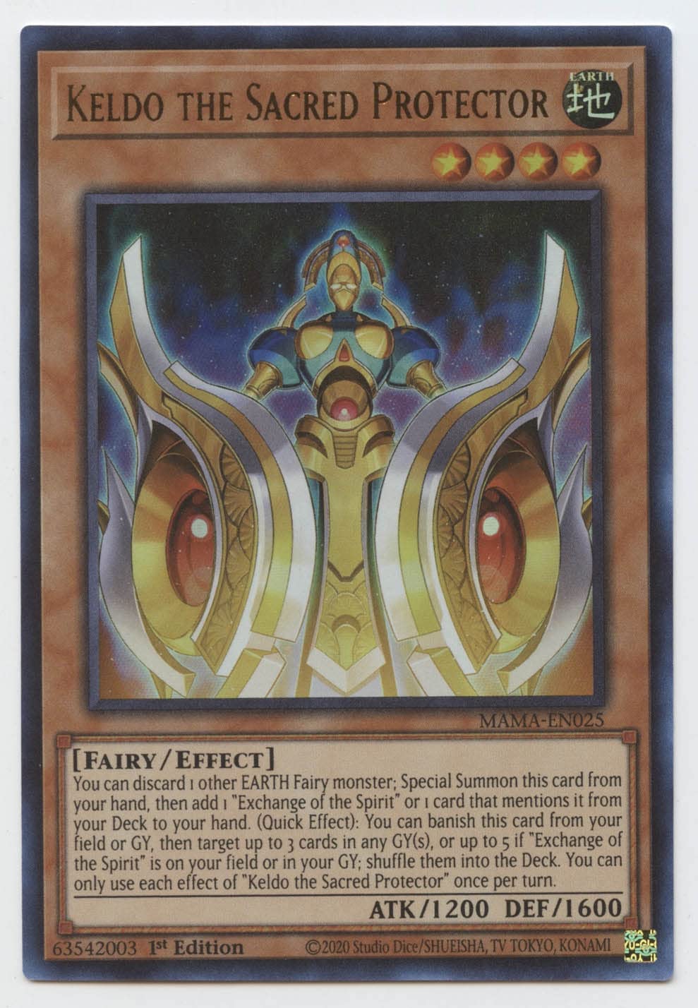 Keldo The Sacred Protector - Mama-En025 - Ultra Rare - 1St Edition