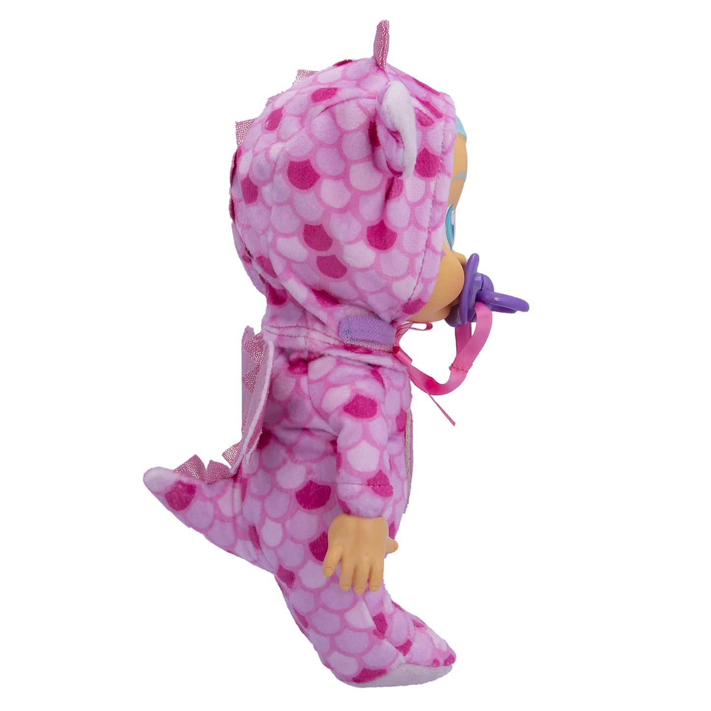 Cry Babies Tiny Cuddles Bruny - 9 Inch Baby Doll, Cries Real Tears, Pink And Blue