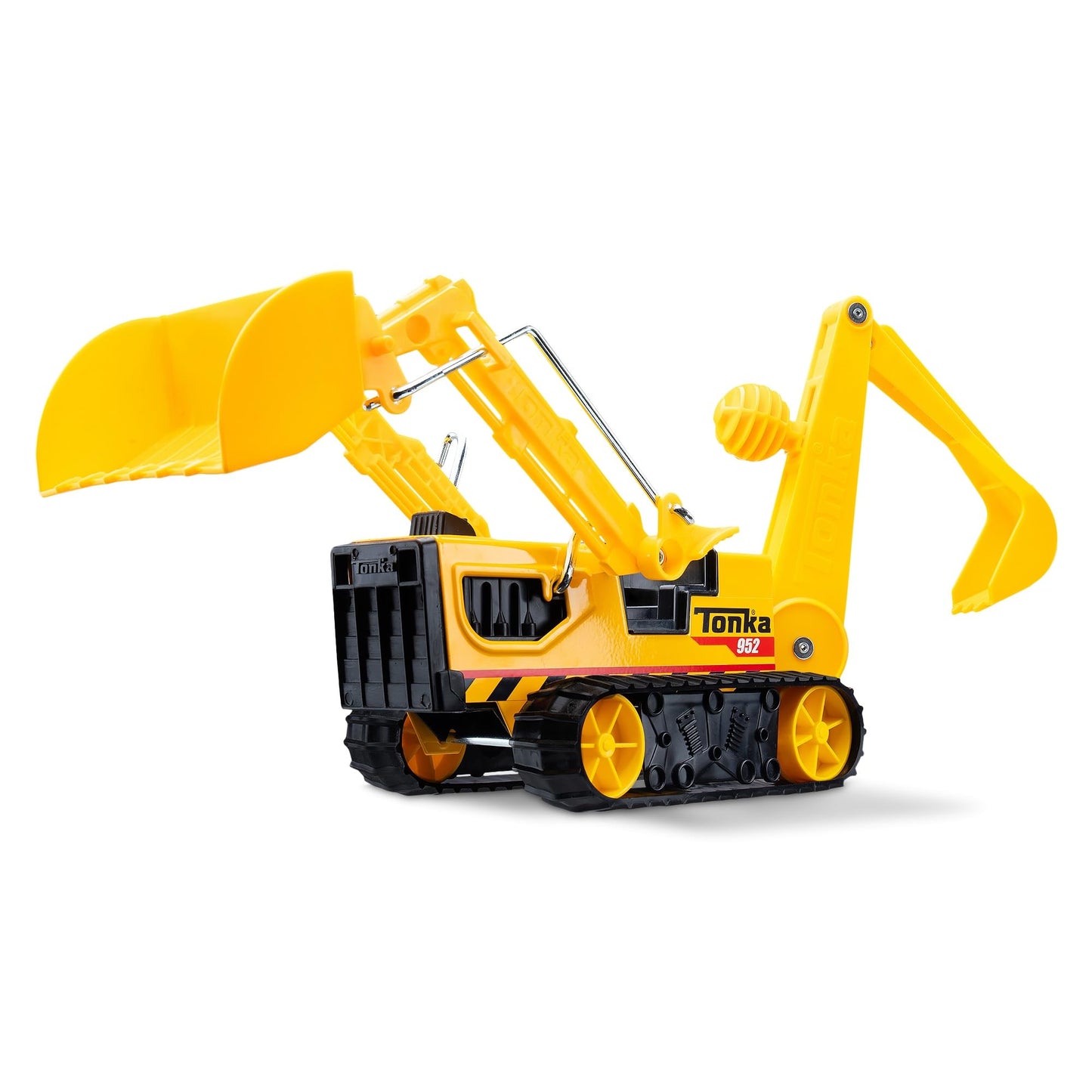Tonka Steel Classics Trencher - Made with Steel & Sturdy Plastic, Yellow Toy Construction Truck, Boys and Girls, Kids, Toddlers,