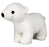 Ice King Bear Plush Toy - Lifelike Baby Polar Bear - 9" White Soft Simulated Plush