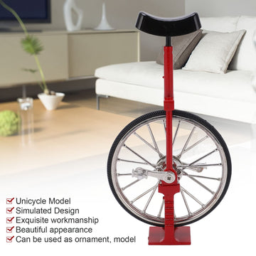 Zerodis Finger Bikes Toys, Unicycle Model Toy Miniature Metal Finger Bike Toy Miniature Toy Game Cool Boy Toy Creative Game Kid