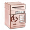 Setibre Piggy Bank, Electronic Atm Password Cash Coin Can Auto Scroll Paper Money Saving Box Toy Gift For Kids (Rose Gold)