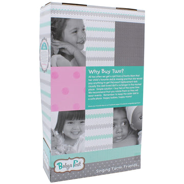 Baby'S First 12'' Farm Animal Friends Chick Soft & Cuddly Singing Musical Doll, Sings Old Mcdonald Had A Farm