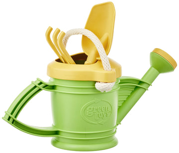 Sand Play Set Green and Watering Can Green Bundle