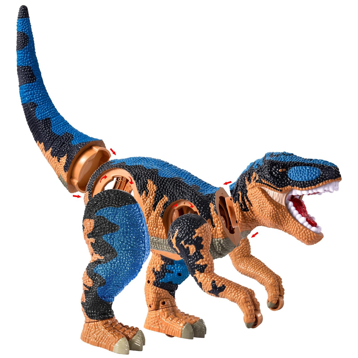 TEMI Large Dinosaur Toys for Kids Boys Toddlers 3 4 5 6 7 Years, Tyrannosaurus Dinosaur with Mist Spray, Light and Sound, Big Di