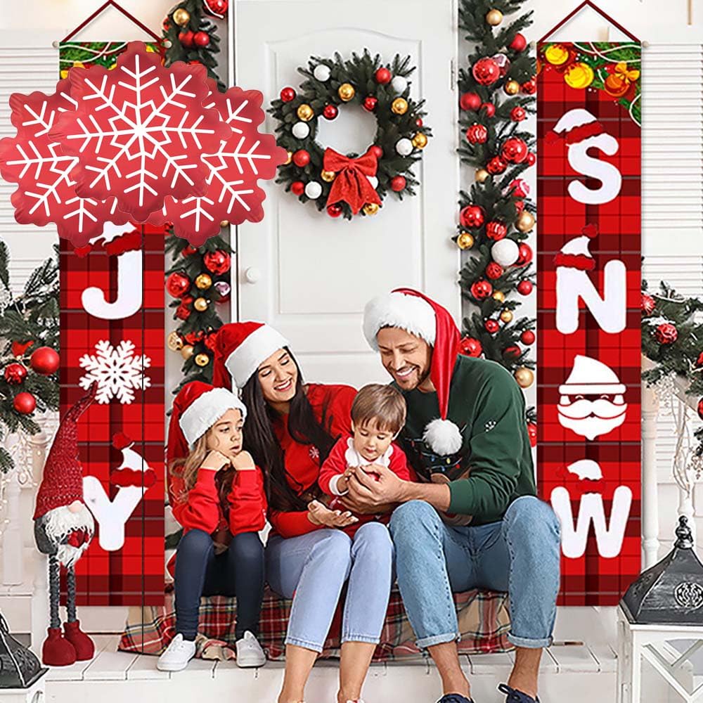 Hadckja Red Snow Balloons Christmas Balloons Snow Foil Balloons For Christmas-Themed Party Birthday Party Supplies Decorations P