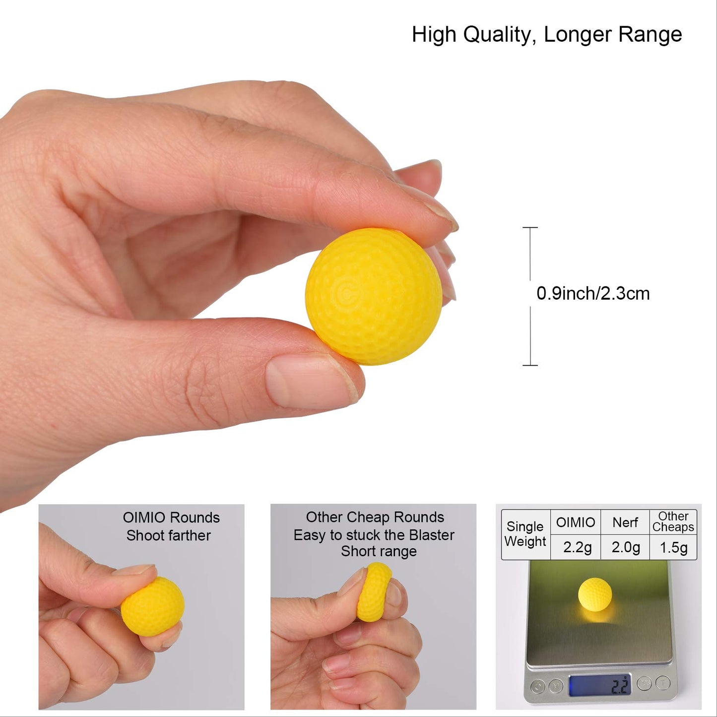 Oimio 100-Round Refill Pack For Nerf Rival