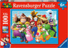 Ravensburger - 12001074 Children'S Puzzle - 100 Xxl Pieces - Let'S-A-Go! / Super Mario - Ages 6 Puzzle - Thick And Sturdy Cardboard - Adventure - 12001074