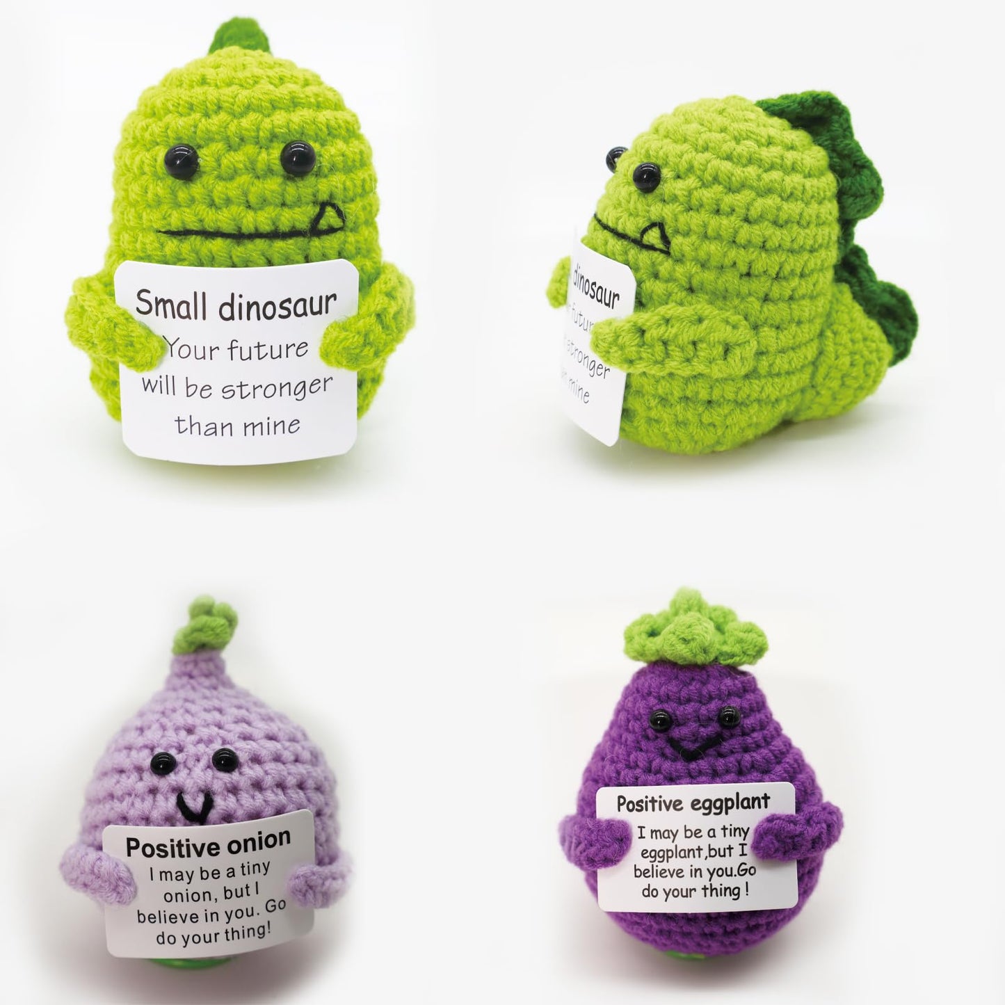 Biubabiu Emotional Support Pickle, Handmade Emotional Support Pickled Cucumber Gift, Crochet Pickle, Emotional Support Dill Pick
