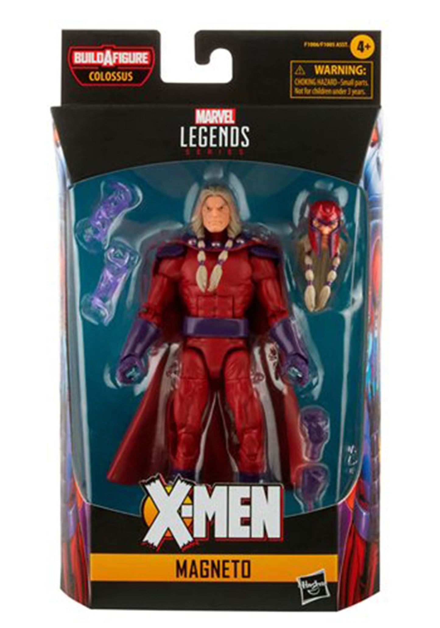 Marvel Legends Series 6-inch Scale Action Figure Toy Magneto enhanced Design 1 Figure and 5 Accessories Red