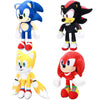 4 Pcs Sonic Plush Toys, Hedgehog 3 Movie Plushies Toys For Kids Christmas Birthdays And Gifts For Fans, The Super Hedgehog Shado