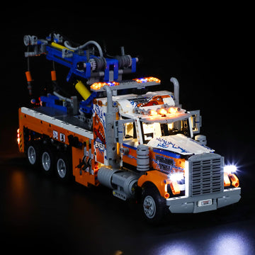 Briksmax Led Lighting Kit For Heavy-Duty Tow Truck - Compatible With Lego 42128 Building Blocks Model- Not Include The Lego Set