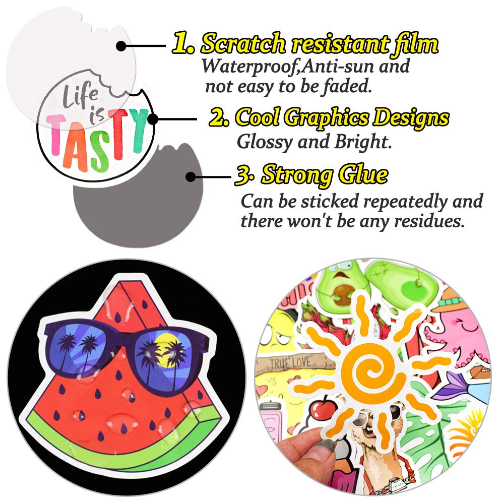 Qtl Vsco Stickers For Hydroflask Cute Stickers For Water Bottles Laptop Stickers For Girls Teens Waterproof Bulk Stickers 150Pcs