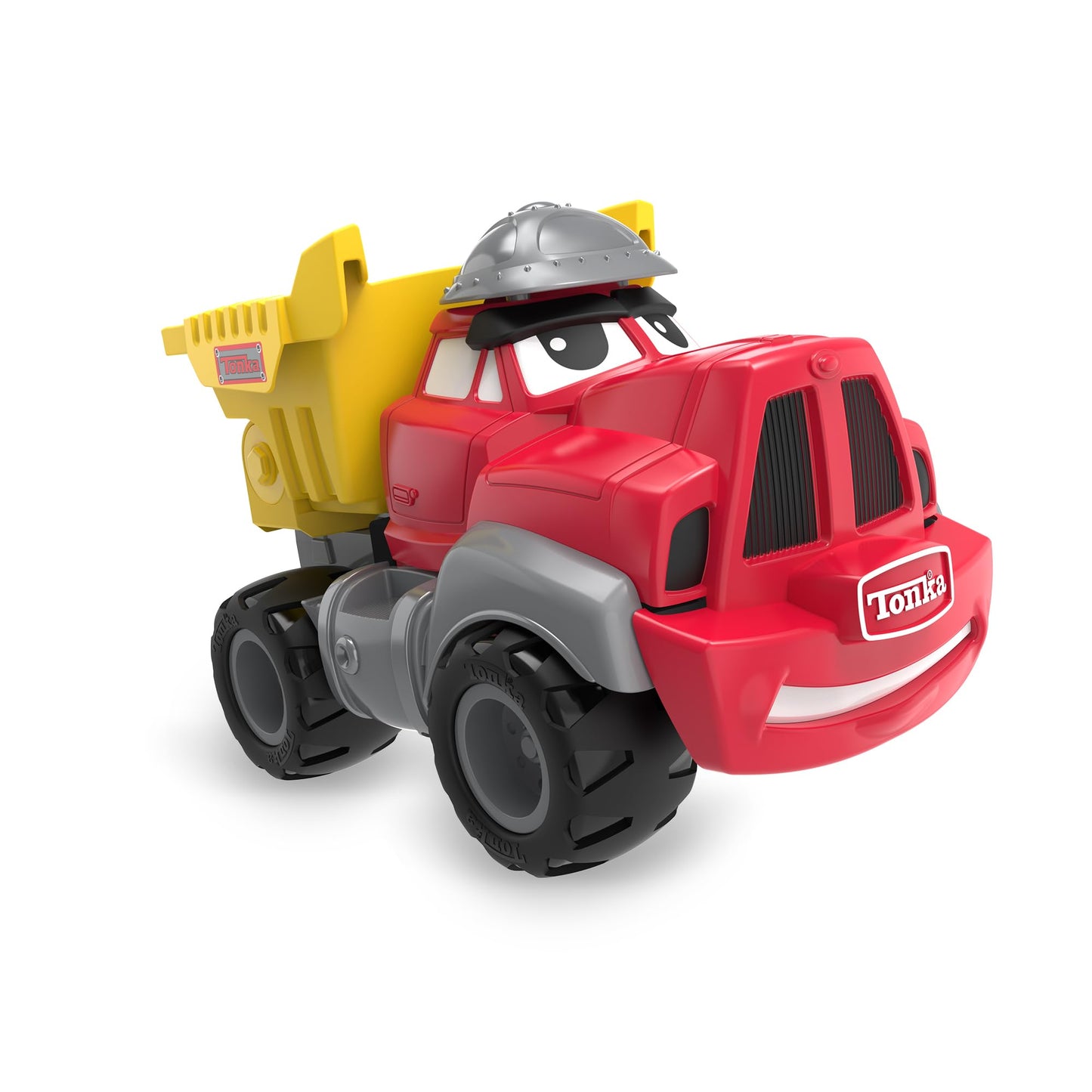 Tonka 06269 Interactive Talking Truck Toy for Toddlers Ages 2+ - Made of Sturdy Plastic with 20+ Sounds, Multicolor