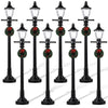 Christmas Village Accessories Christmas Mini Street Light Models Street Miniature Lamp Post Christmas Dollhouse Small Street Lam