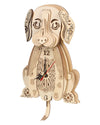 Beagle Clock: 3D Wooden Puzzle For Adults Christmas-Themed Wooden Clock Kits To Build With Wall Clock Pendulum