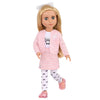 Glitter Girls - 14-Inch Fashion Doll - Blonde Hair & Green Eyes - Pink Cardigan & Skirt - Cat - Themed Outfit - 3+ Years- Fifer